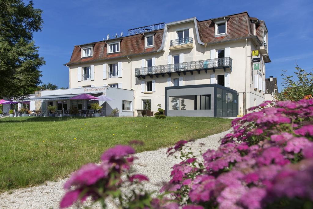 Logis Hotel Restaurant Spa Beau Site Люксойл-ле-Бан Екстериор снимка
