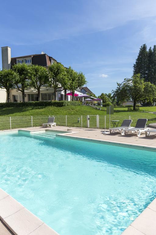 Logis Hotel Restaurant Spa Beau Site Люксойл-ле-Бан Екстериор снимка